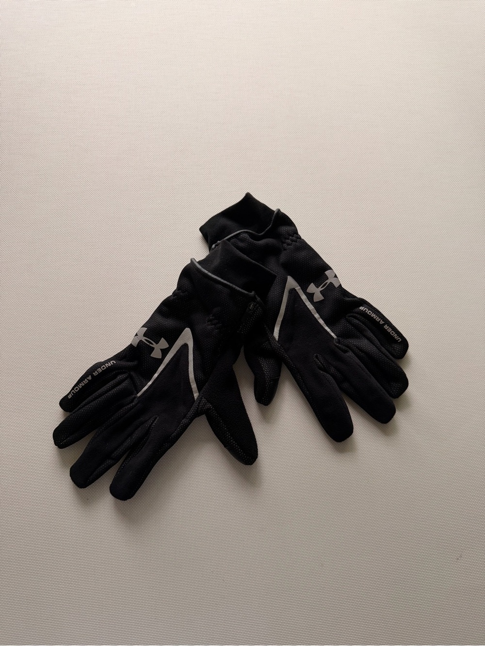Under Armour Men’s Black Reflective Running Gloves